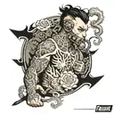 fallout 4  tattoo design idea