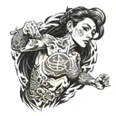 fallout 4  tattoo design idea