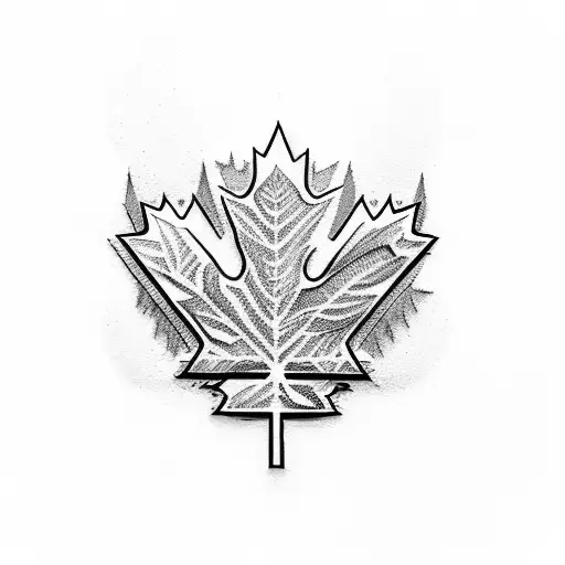 canada tattoo design idea