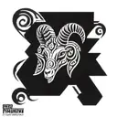 ram tattoo design idea