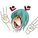 ahegao tattoo design idea