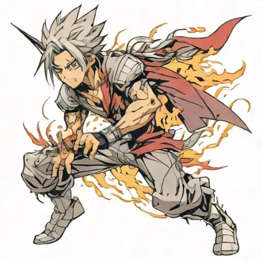 yuji itadori be most powerfull in the universe  tattoo design idea