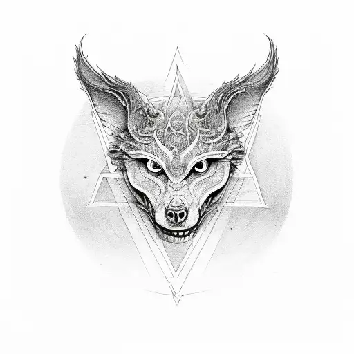 wicca tattoo design idea