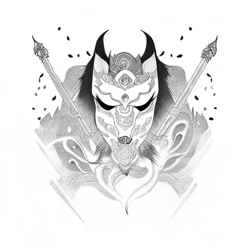 mulan tattoo design idea