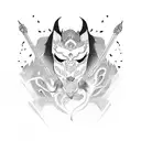 mulan tattoo design idea