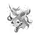 mulan tattoo design idea