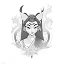 mulan tattoo design idea