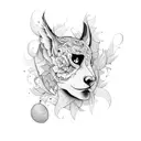 Just Hannah tattoo design idea