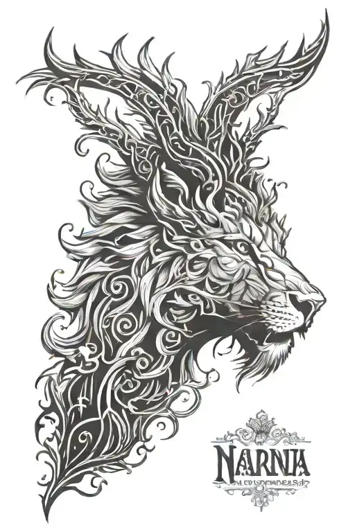 Narnia tattoo design idea