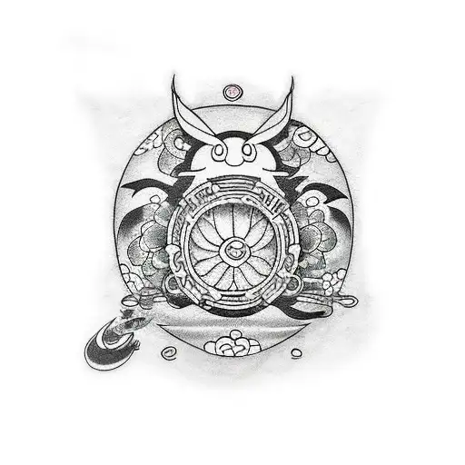 Doraemon  tattoo design idea