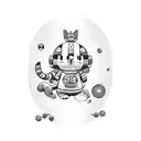 Doraemon  tattoo design idea