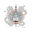 Doraemon  tattoo design idea