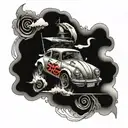 911 tattoo design idea