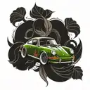 911 tattoo design idea