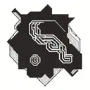 meander  tattoo design idea