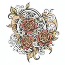 meander  tattoo design idea