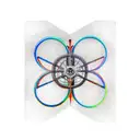 Motorcycle Vitruvian man  tattoo design idea