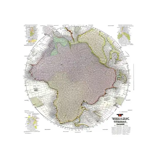 the trench border map of the allies and germany in ww1 tattoo tattoo design idea