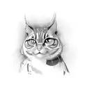 Cartoon tattoo design idea