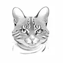 Cartoon tattoo design idea