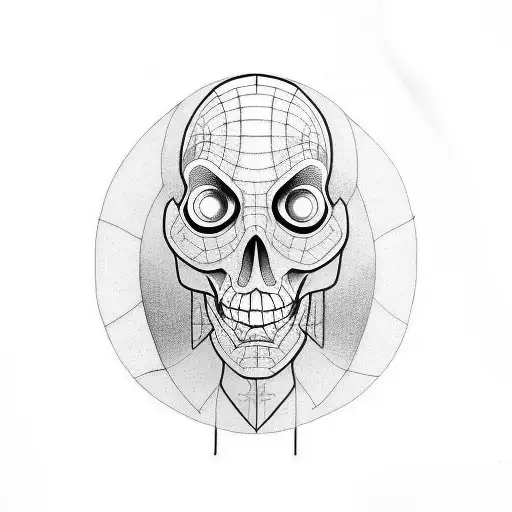 turnip head tattoo design idea