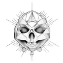 turnip head tattoo design idea