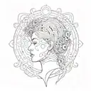 "a sound soul dwells within a sound mind and a sound body tattoo design idea