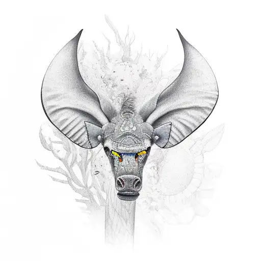 big five of south africa tattoo design idea