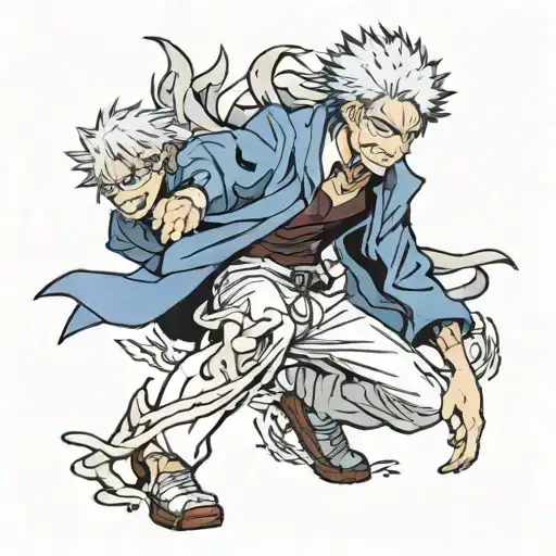 Jujutsu Kaisen anime tattoo design idea