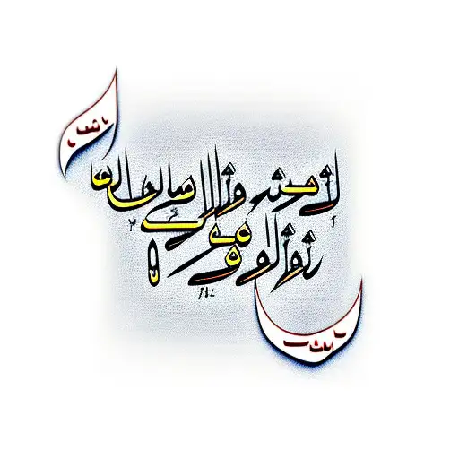 my dad name as a memory his name is عبد الفادى in arabic tattoo design idea