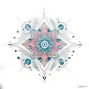 leo star constellation  tattoo design idea