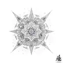 leo star constellation  tattoo design idea