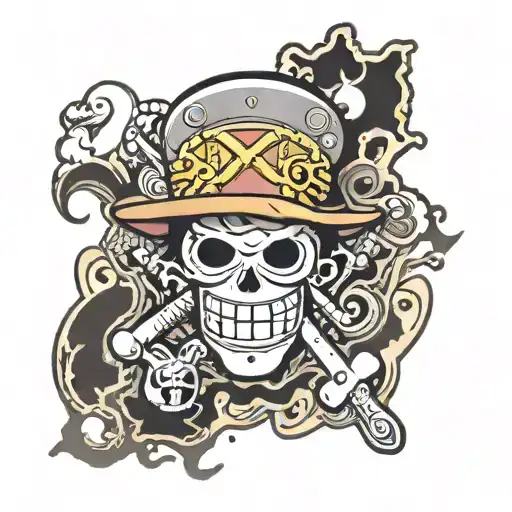 one piece tattoo design idea