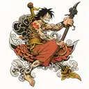 one piece tattoo design idea