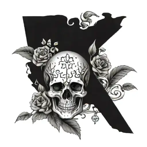 memento mori memento vivere tattoo design idea