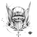 Guerreiro spartacus  tattoo design idea