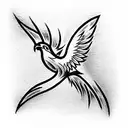 Phoenix tattoo design idea