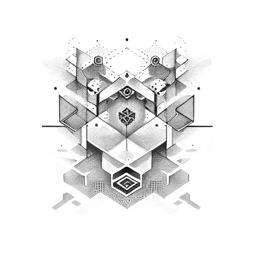 dot tattoo design idea