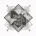 this too shall pass tattoo design idea
