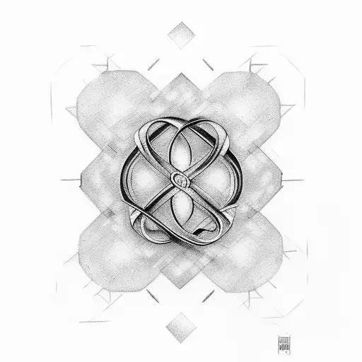 Infinity Symbol y nombres Dani, Aldara, Enzo tattoo design idea