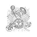 travel medicine sport tattoo design idea