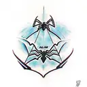 spiderman tattoo design idea