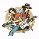 dire straits brothers in arms tattoo design idea