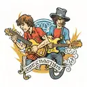 dire straits brothers in arms tattoo design idea