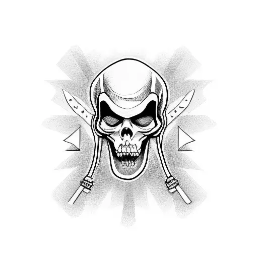 Grim Reaper tattoo design idea