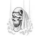 Grim Reaper tattoo design idea