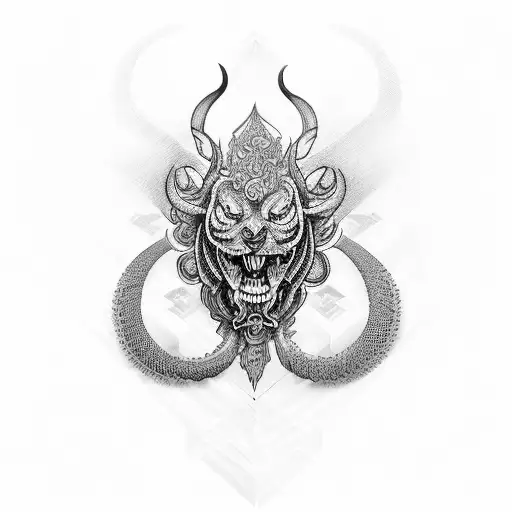 kali tattoo design idea