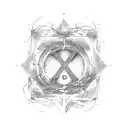 The word "Yahweh" with vines around the word tattoo design idea