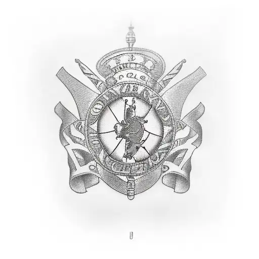 full sleeve,  Scottish and viking ancestry,  army and police tattoo design idea