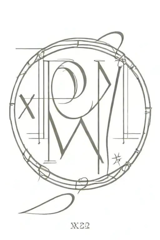 Roman Numerals 07 24 2023 tattoo design idea